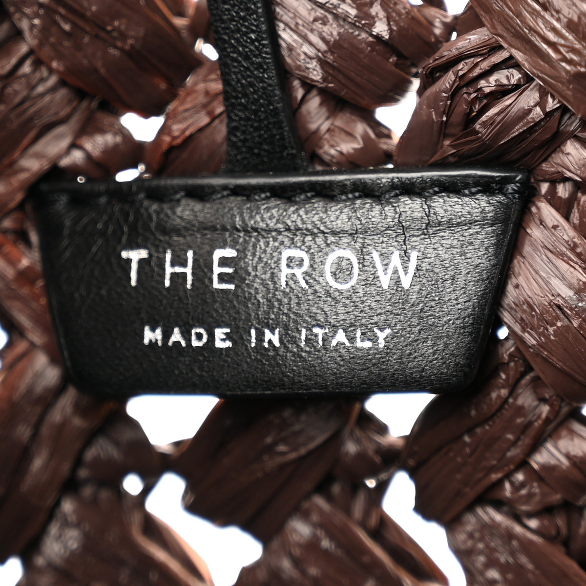 The Row Raffia Estelle Two Bag Espresso 6 of 10