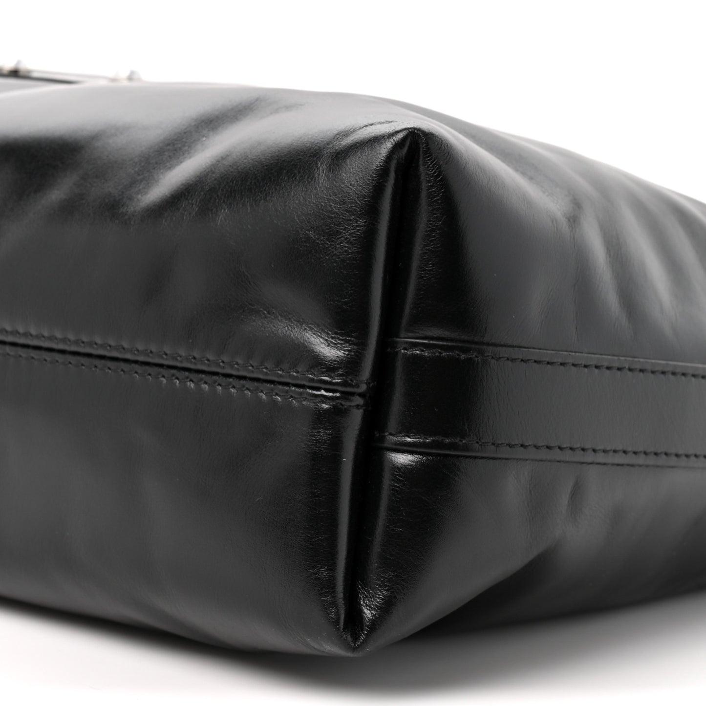 LV Night Calfskin Vagabond Hobo Black