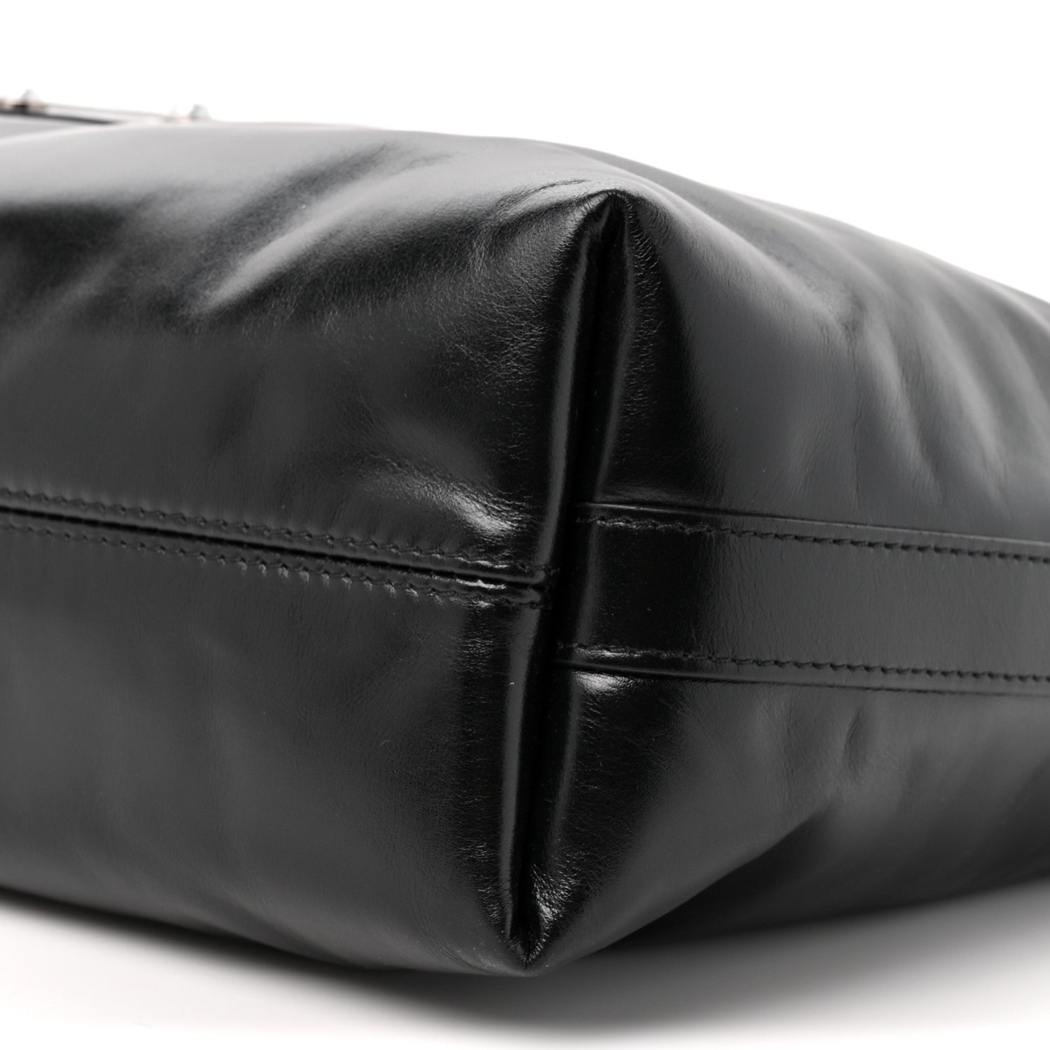 Louis Vuitton LV Night Calfskin Vagabond Hobo Black 8 of 9