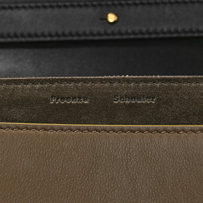 Proenza Schouler Suede Calfskin Multi Dia Day Bag Black Truffle 6 of 8