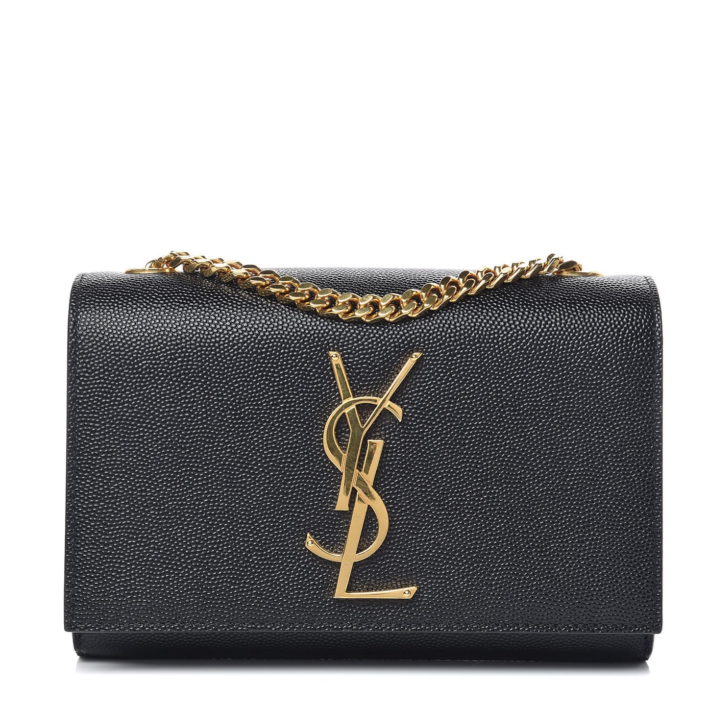 Grain De Poudre Small Monogram Kate Satchel Black