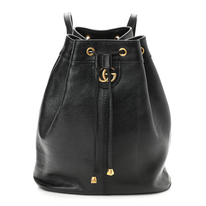 Gucci Piuma Lux Energy Medium Re(Belle) Convertible Bucket Bag Black 1 of 8