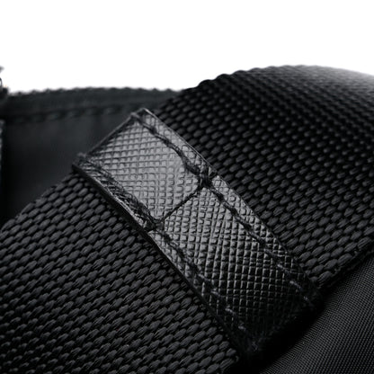 Prada Tessuto Nylon Vela Saffiano Tote Black 12 of 13