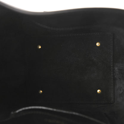 Saint Laurent Shiny Calfskin Le 37 Bucket Bag Black 5 of 8