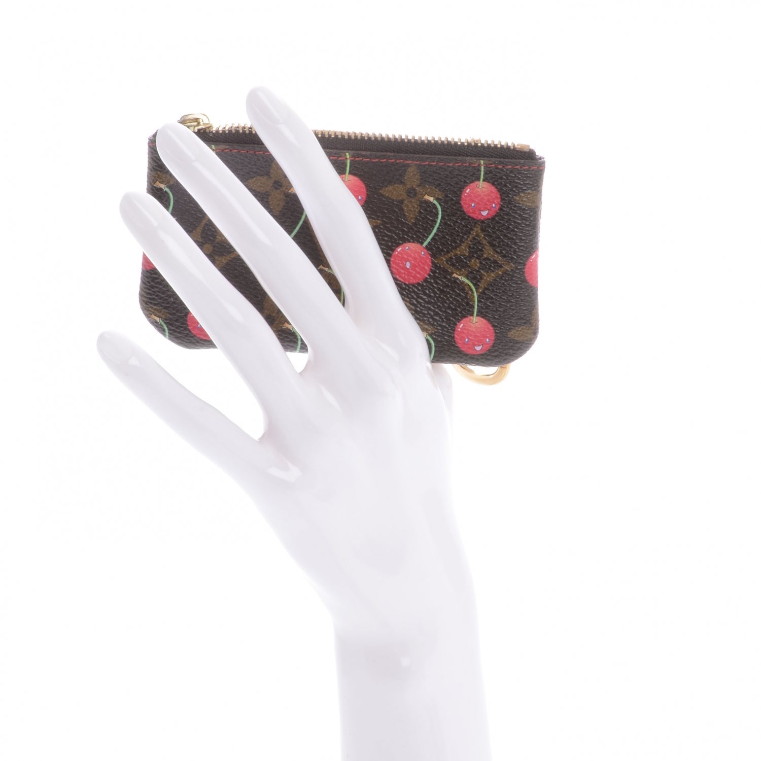 Louis Vuitton Monogram Cerises Key Pouch 2 of 6
