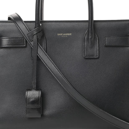 Saint Laurent Calfskin Baby Sac de Jour Black 8 of 19