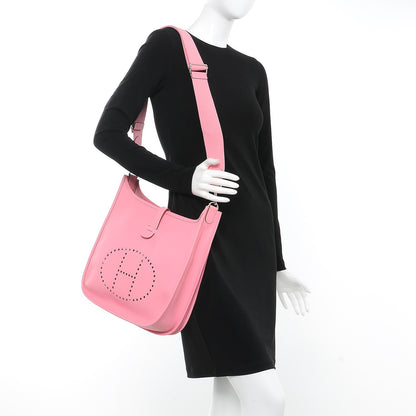 Hermes Epsom Evelyne III GM Rose Confetti 2 of 8
