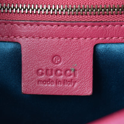 Gucci Velvet Matelasse Small GG Marmont Shoulder Bag Light Raspberry Rose 8 of 11