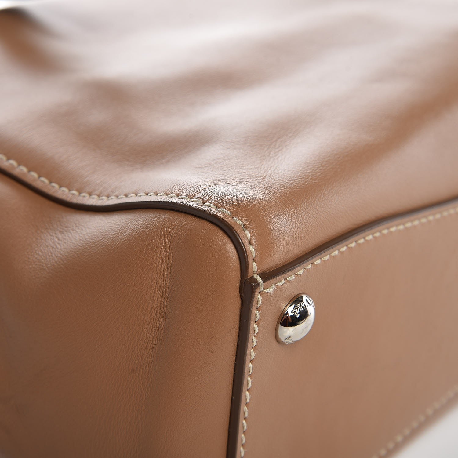 Prada City Calf Sport Tote Caramel 8 of 9