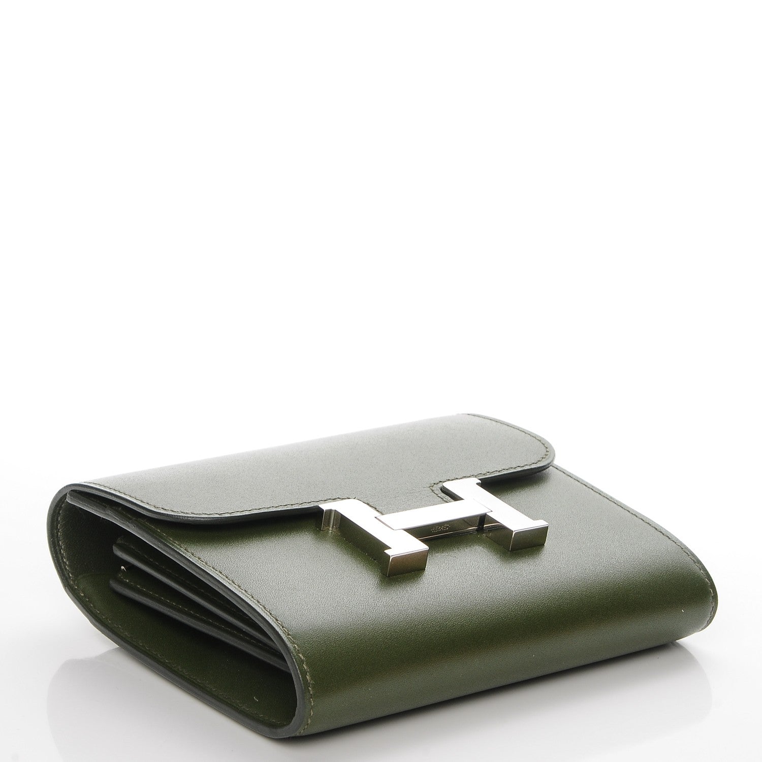 Hermes Tadelakt Constance Short Wallet Canopee 4 of 7