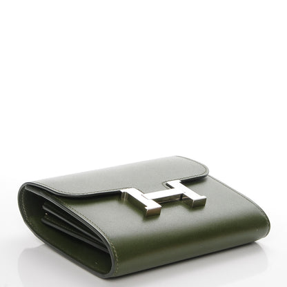 Hermes Tadelakt Constance Short Wallet Canopee 4 of 7
