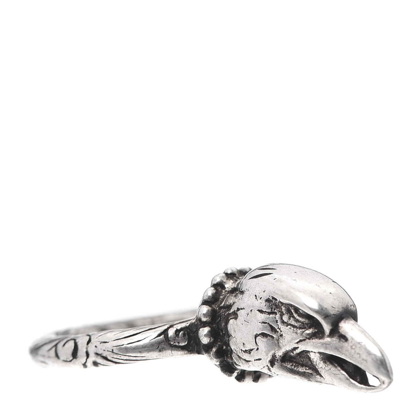 Sterling Silver Anger Forest Eagle Head Ring 53 6.25