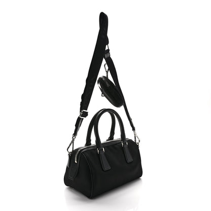 Prada Nylon Saffiano Re-Edition 2005 Top Handle Crossbody Bag Black 3 of 9