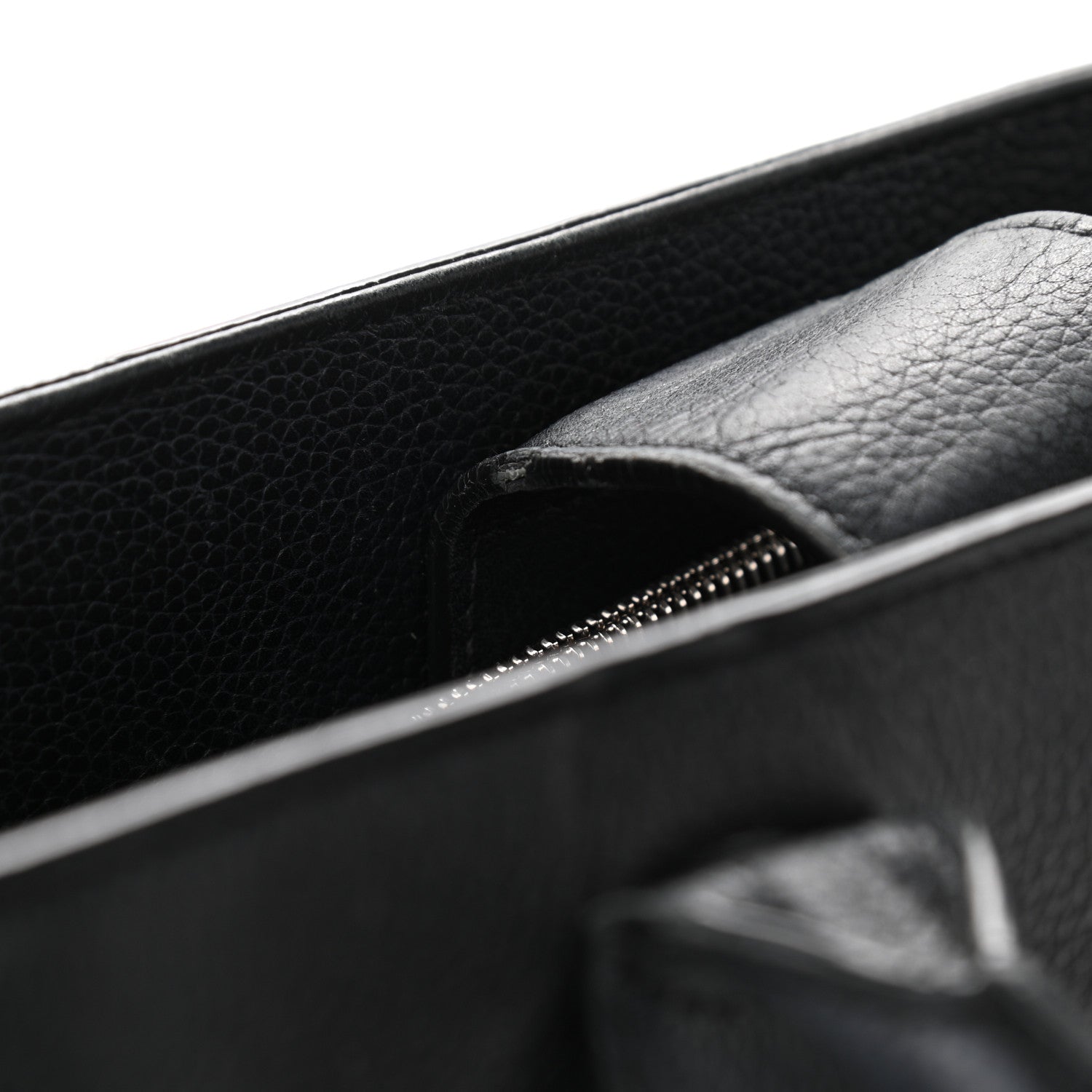 Chanel Grained Calfskin Small Neo Executive Shopper Tote Black 16 of 17
