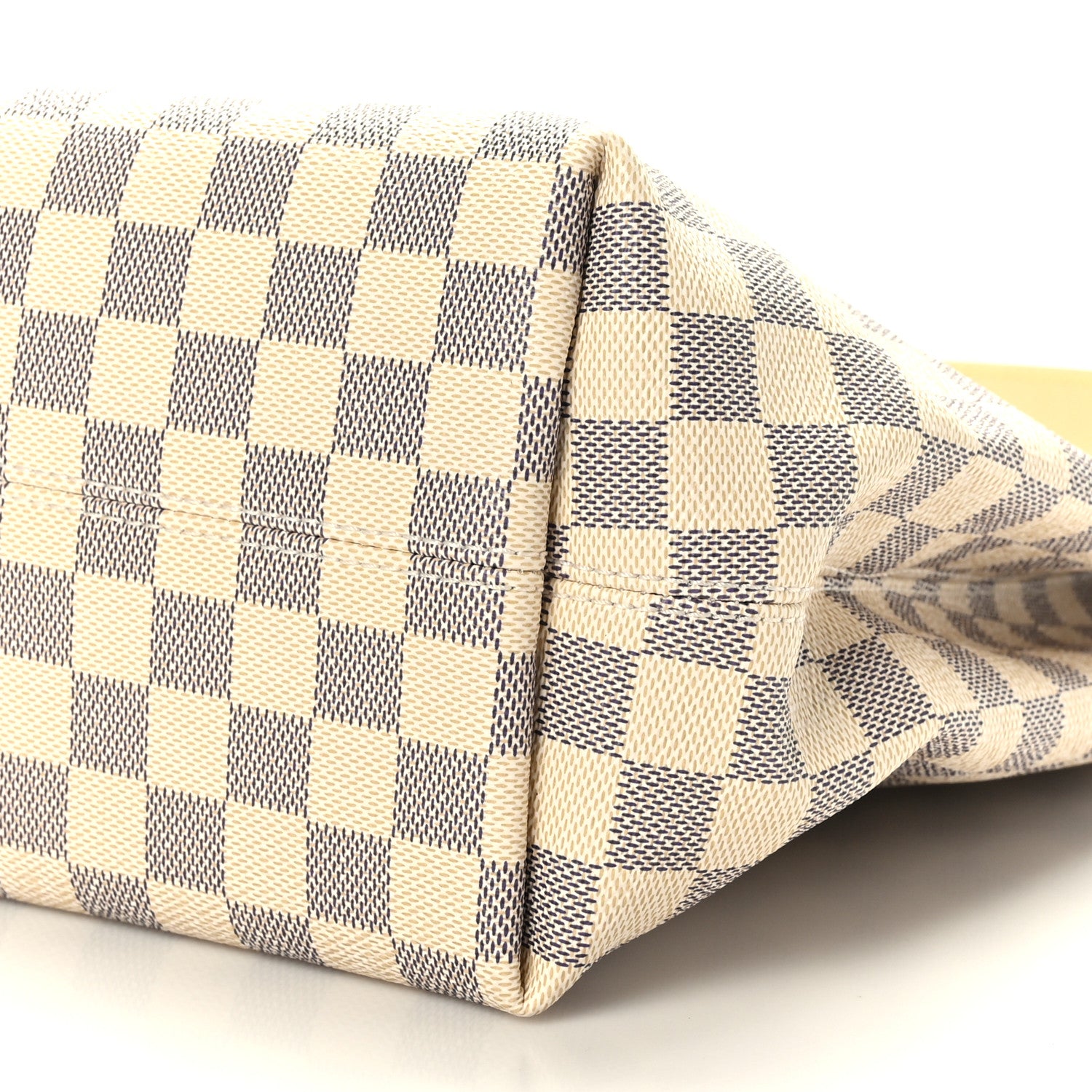 Louis Vuitton Damier Azur Graceful MM Rose Ballerine 8 of 8