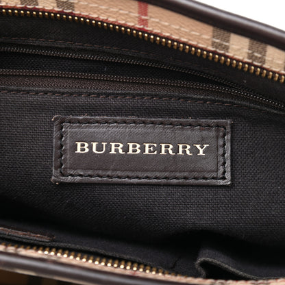 Burberry Haymarket Check Medium Regent Tote Chocolate 5 of 7