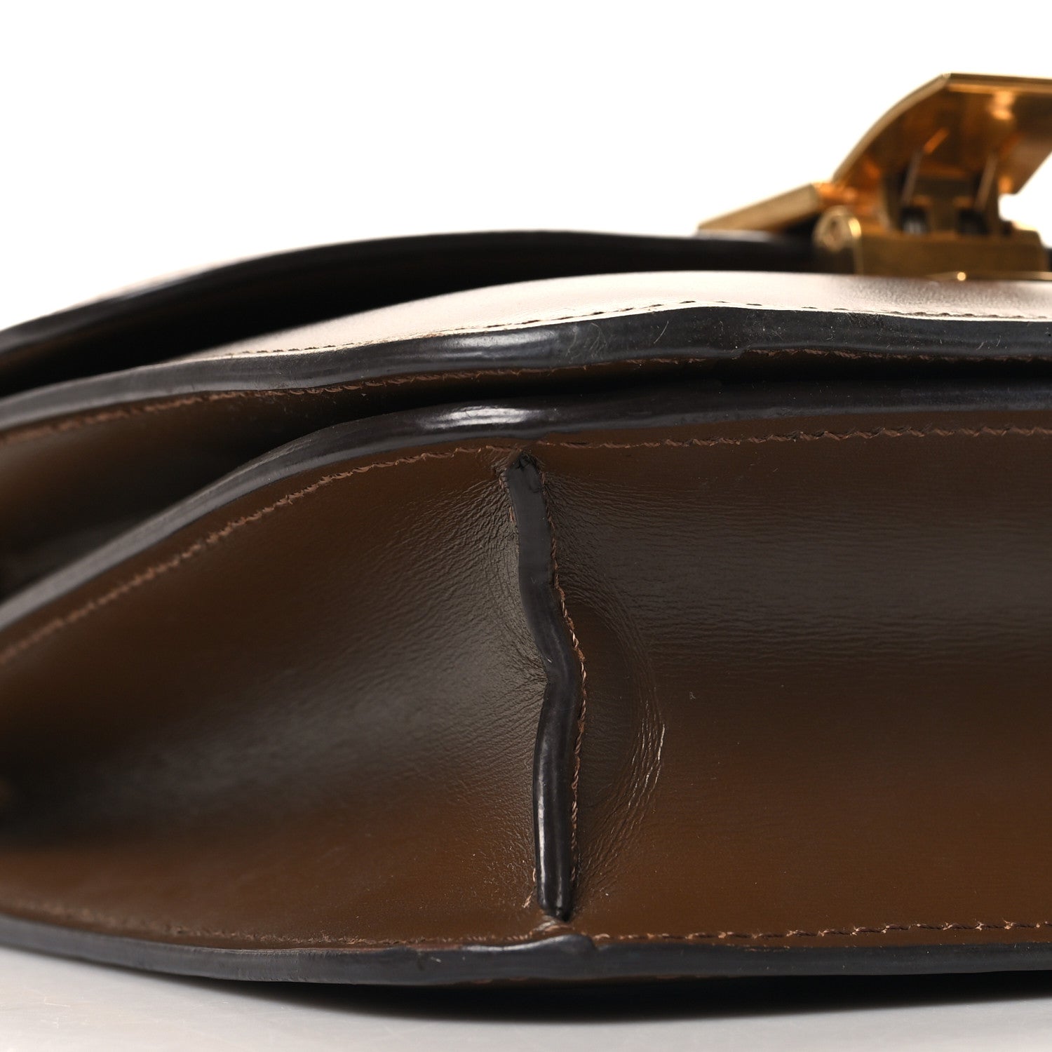 Celine Box Calfskin Teen Classic Box Flap Bag Camel 10 of 15