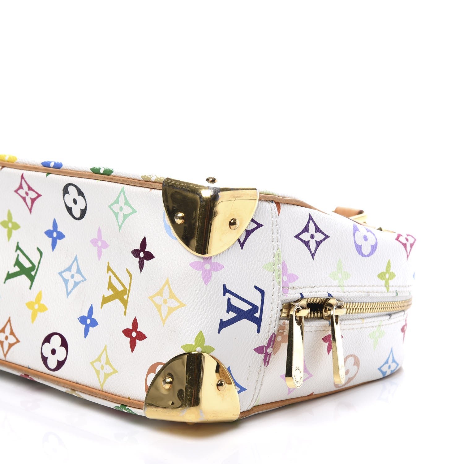 Louis Vuitton Monogram Multicolor Trouville White 6 of 9