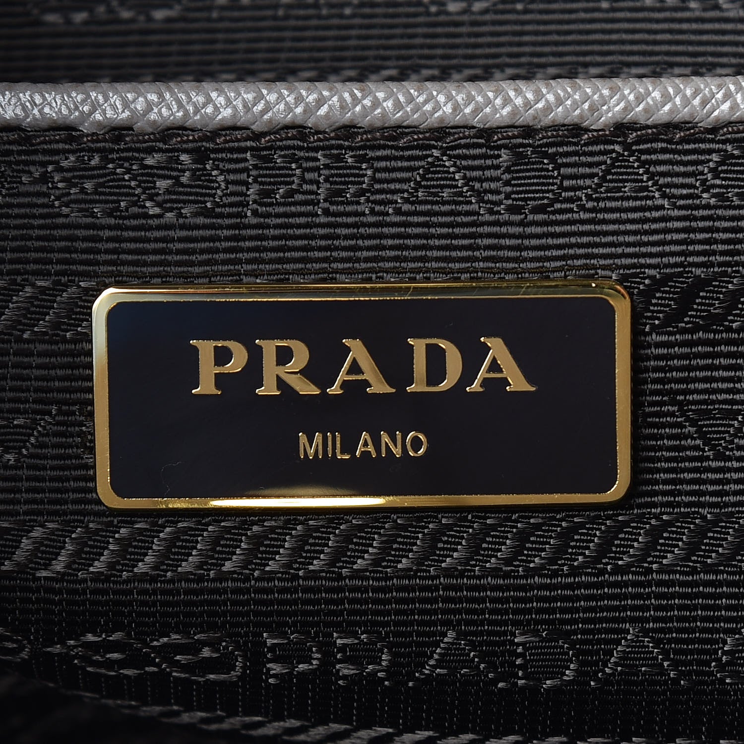 Prada Saffiano Lux Large Tote Argilla 6 of 9