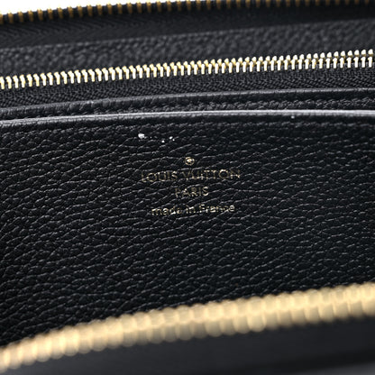 Louis Vuitton Empreinte Monogram Giant Zippy Wallet Black Beige 6 of 6