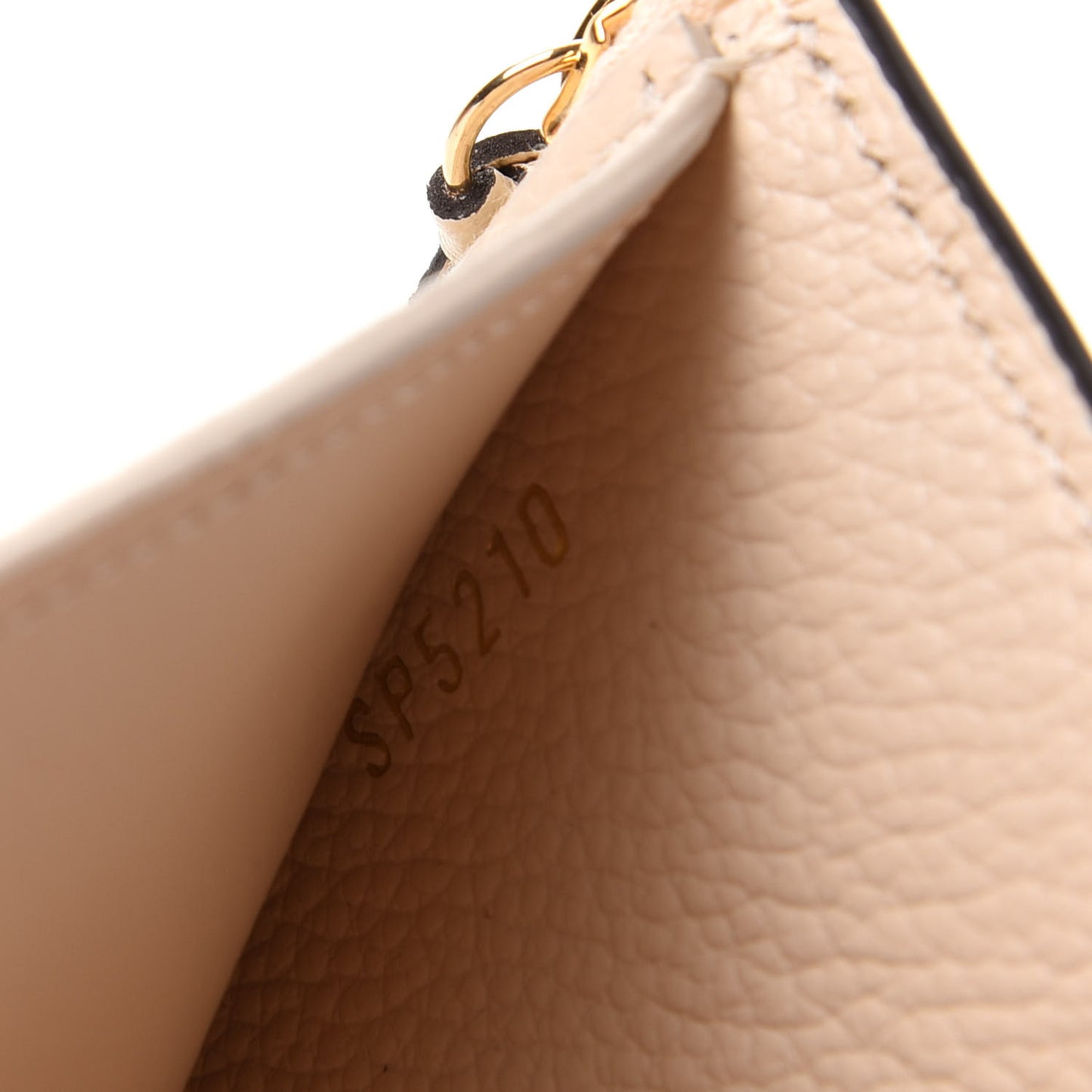 Empreinte Monogram Giant Victorine Wallet Creme Bois De Rose