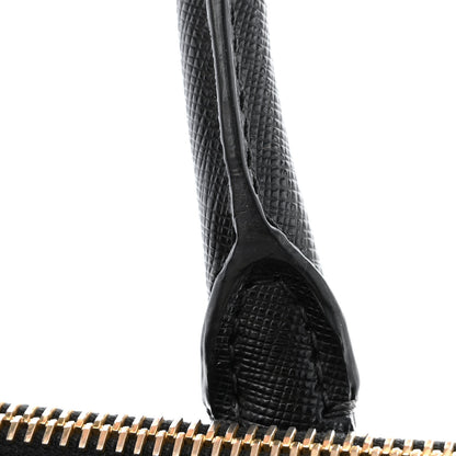 Prada Saffiano Medium Galleria Double Zip Tote Black 19 of 19