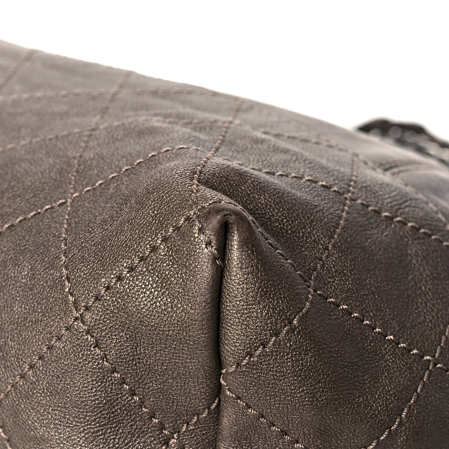 Metallic Calfskin Baby Coco Cabas Bronze