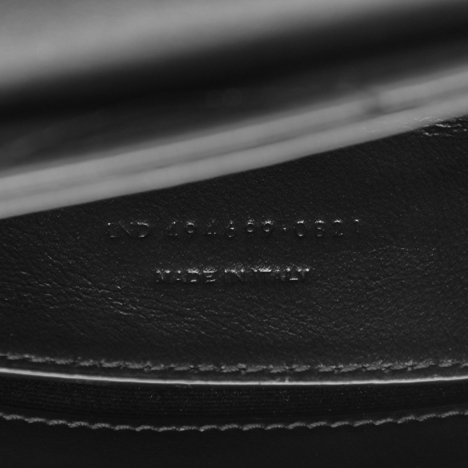 Saint Laurent Calfskin Y Quilted Monogram Small Loulou Chain Satchel Black 9 of 13