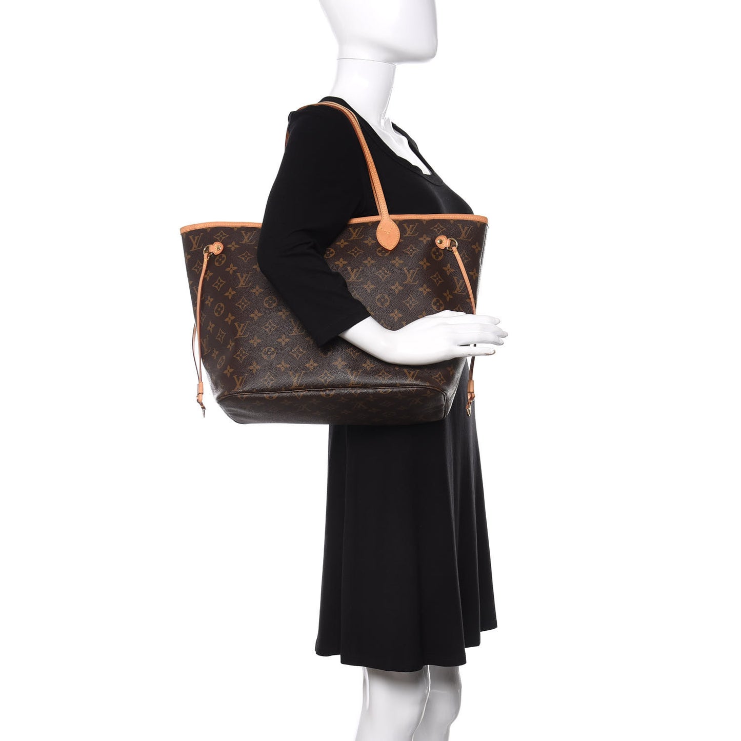 Monogram Neo Neverfull MM Cherry