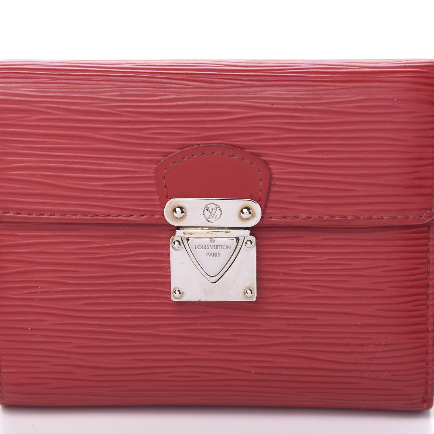 Louis Vuitton Epi Koala Wallet Rouge 6 of 9