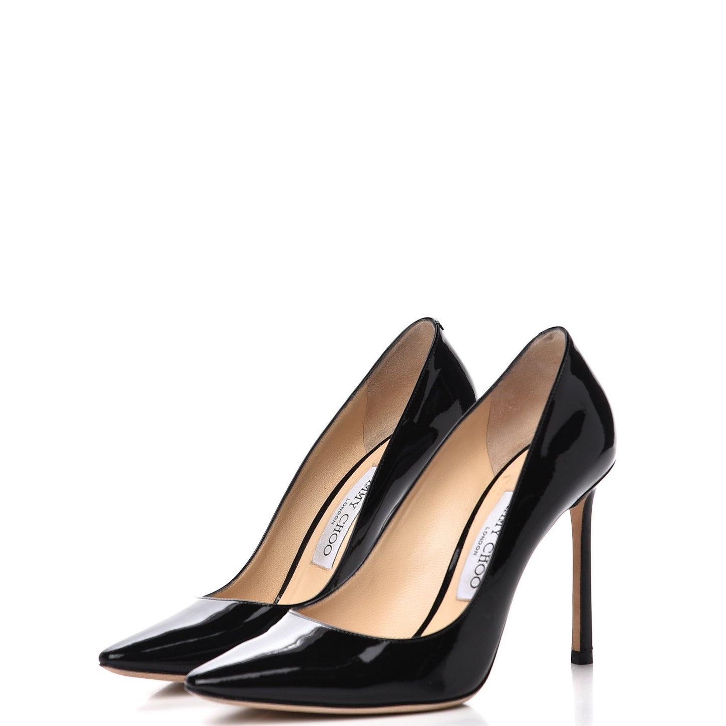 Patent Pointy Toe Romy 100 Pumps 36 Black