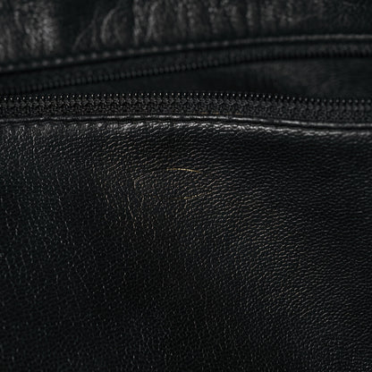 Chanel Lambskin Quilted Shopping Tote Black 6 of 18