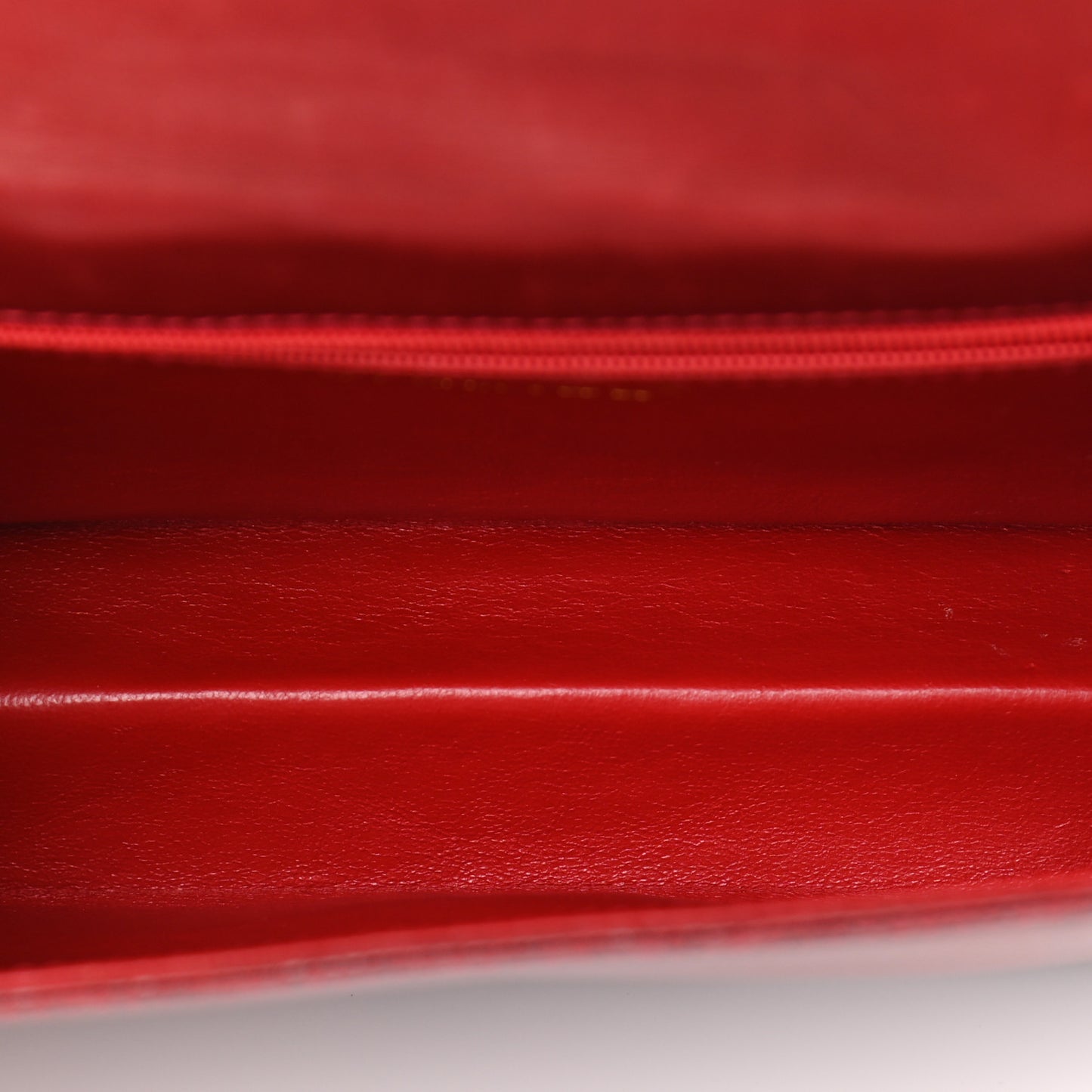 Lizard CC Mini Flap Bag Red