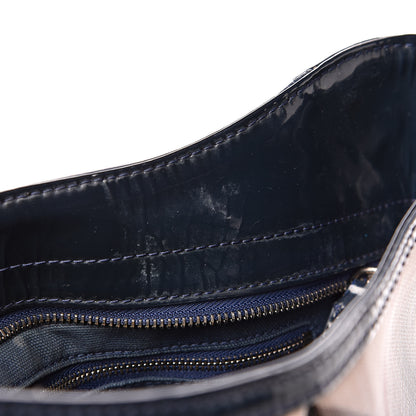 Burberry Nova Pop Degrade Medium Craigwell Hobo Jet Blue 9 of 13