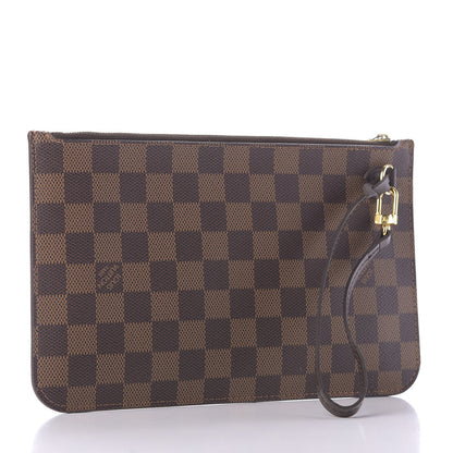 Louis Vuitton Damier Ebene Neverfull MM GM Pochette 2 of 12