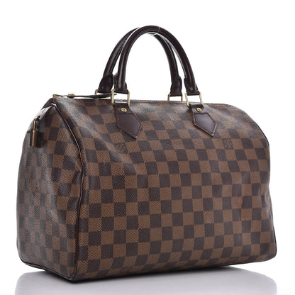 Louis Vuitton Damier Ebene Speedy 30 3 of 14