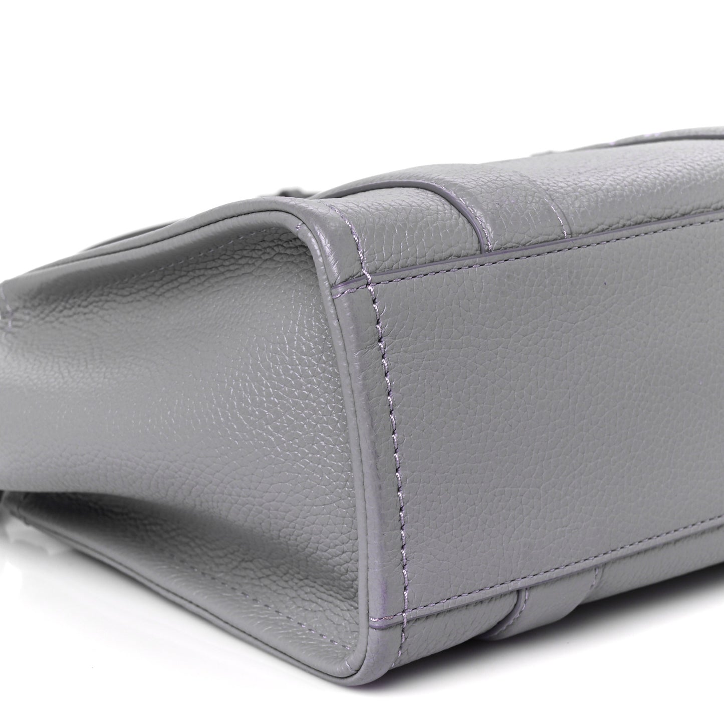 Grained Calfskin Small The Tote Bag Lavender