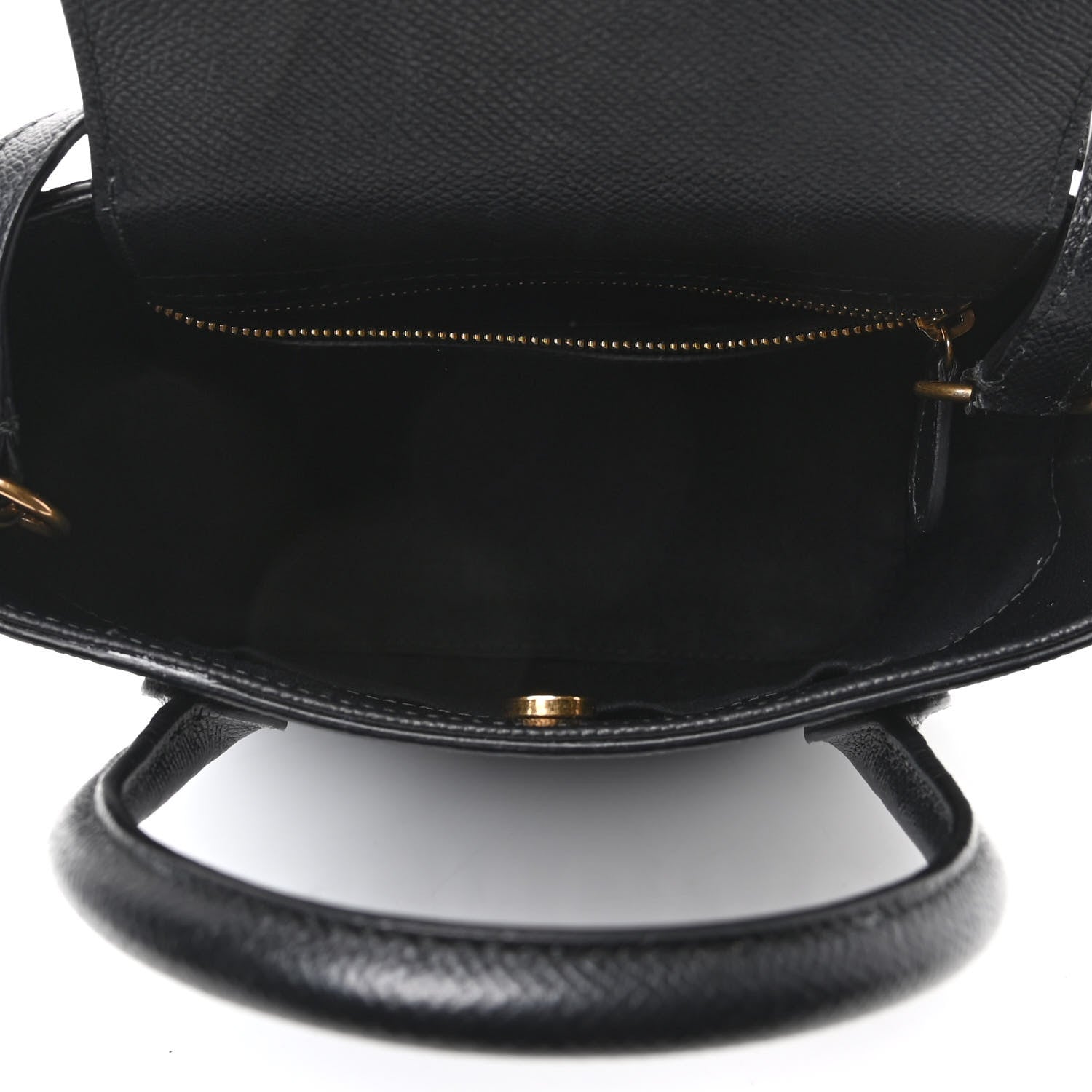 Balenciaga Grained Calfskin Ville Aj Tote XXS Black 6 of 9