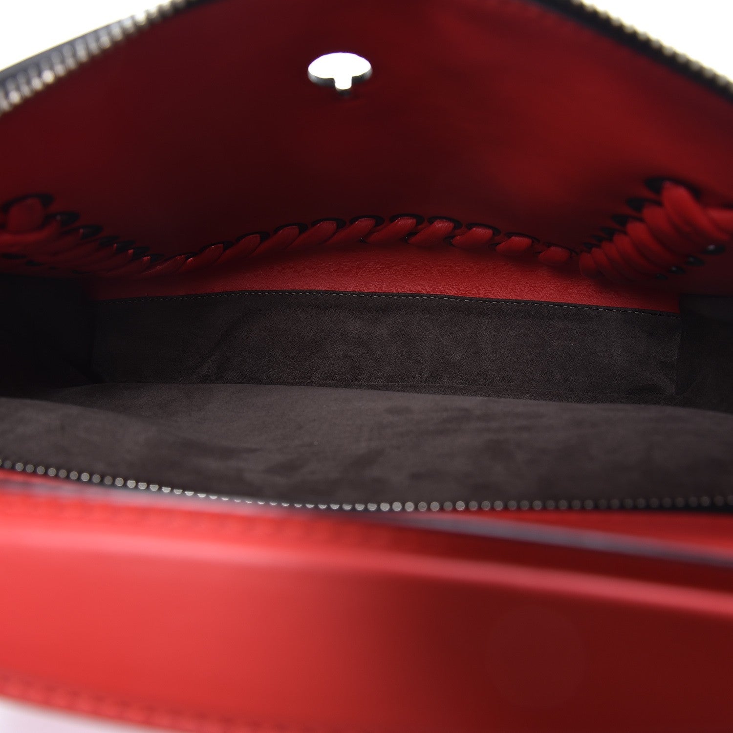 Fendi Vitello Baltico Dolce Shiny Nappa DotCom Satchel Caipiroska Bubblegum 11 of 11