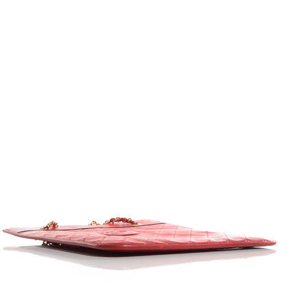 Chanel Lambskin Quilted Portfolio Bag Red 4 of 8
