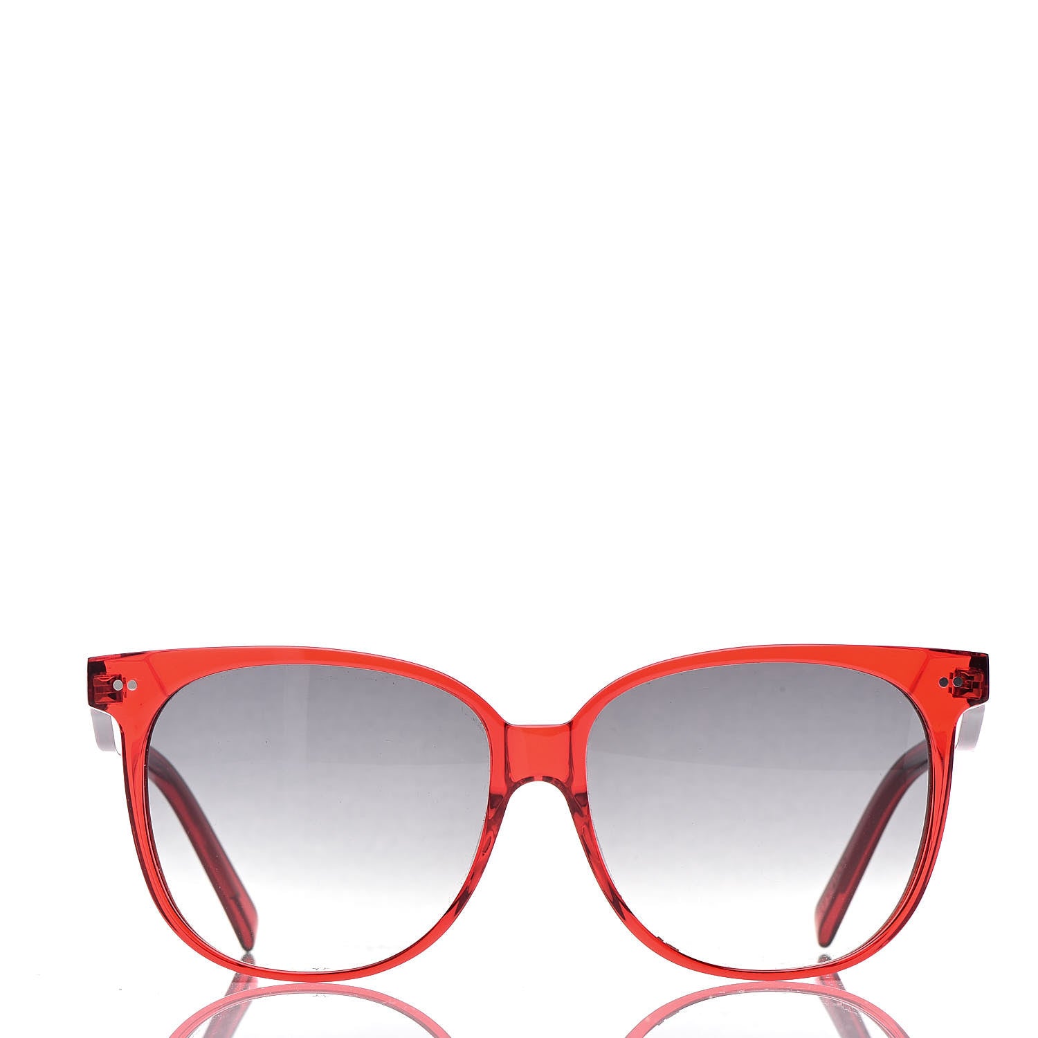 Celine Acetate CL40022F Sunglasses Red 2 of 7