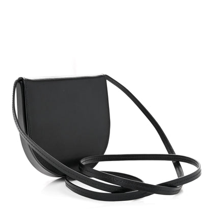 Loewe Calfskin Crystal Flower Mini Heel Pouch Black 3 of 15