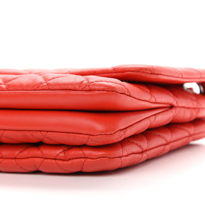 Chanel Calfskin Quilted Tender Touch Flap Bag Red 9 of 9