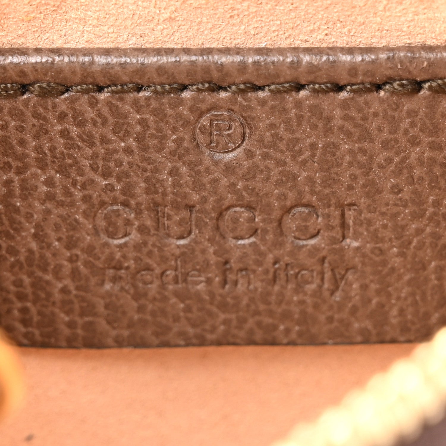 Gucci GG Supreme Monogram Web Ophidia Key Case Beige New Acero 6 of 7