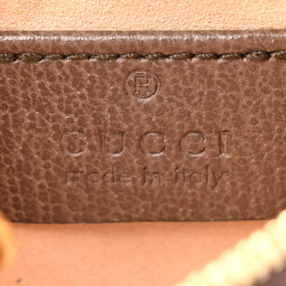 Gucci GG Supreme Monogram Web Ophidia Key Case Beige New Acero 6 of 7