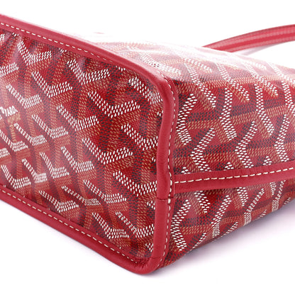 Goyard Goyardine Reversible Mini Anjou Red 13 of 21