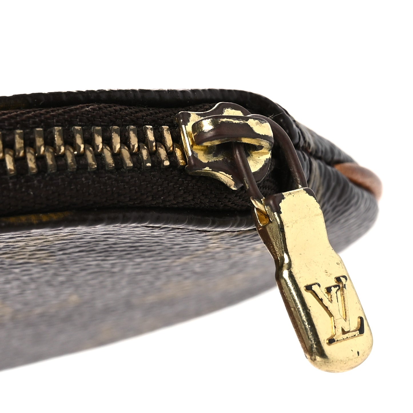 Monogram Round Coin Purse