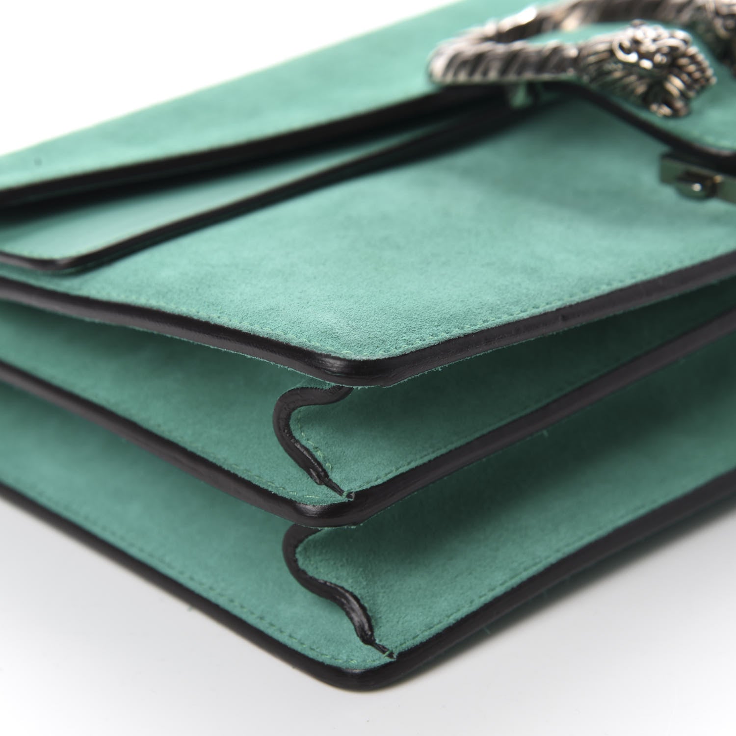Gucci Suede Small Dionysus Shoulder Bag Green 6 of 12