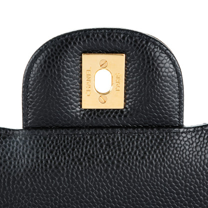 Chanel Caviar Quilted Maxi Double Flap Black 6 of 8