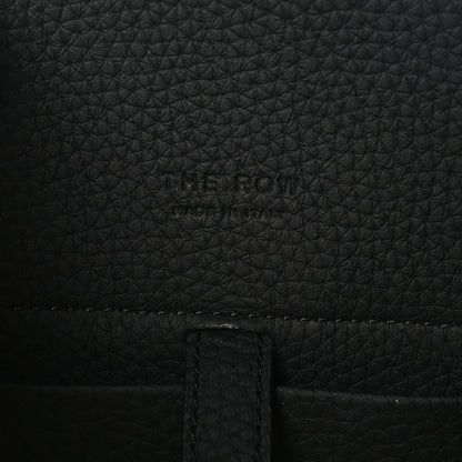 The Row Grained Calfskin Soft Margaux 10 Bag Black 6 of 9